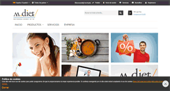 Desktop Screenshot of mdietline.com